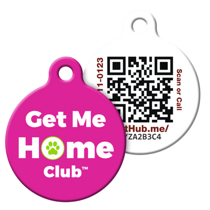 PetHub QR Pet ID Tag – Get Me Home Club