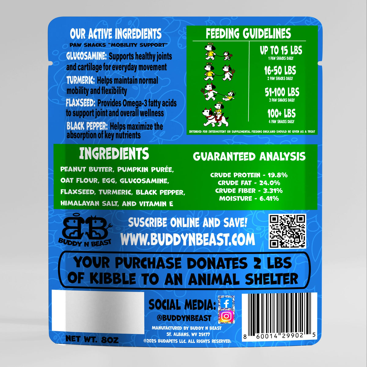 Paw Snacks - Hip & Joint