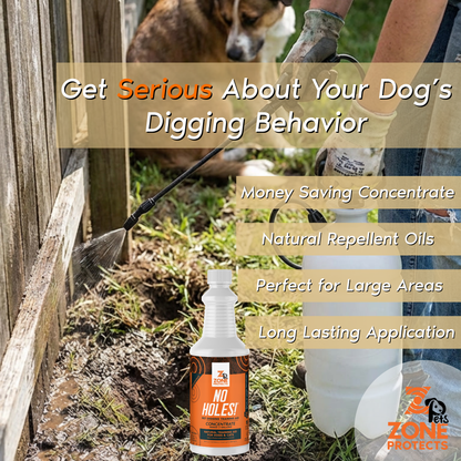No Holes! Digging Prevention Concentrate