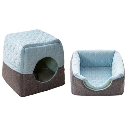 Warm in winter and cool in summer Multi-purpose cat house, small dog pet nest, semi-closed cat nest available in all seasons