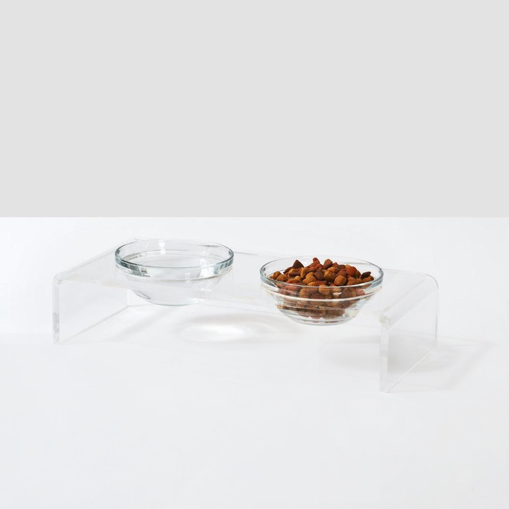 Small Glass Bowl Feeder