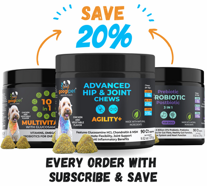 Agility+ Advanced Hip and Joint Chews for Dogs