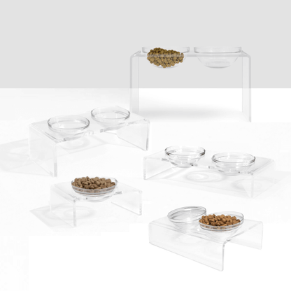 Small Glass Bowl Feeder