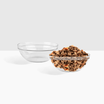 Small Glass Bowl Feeder