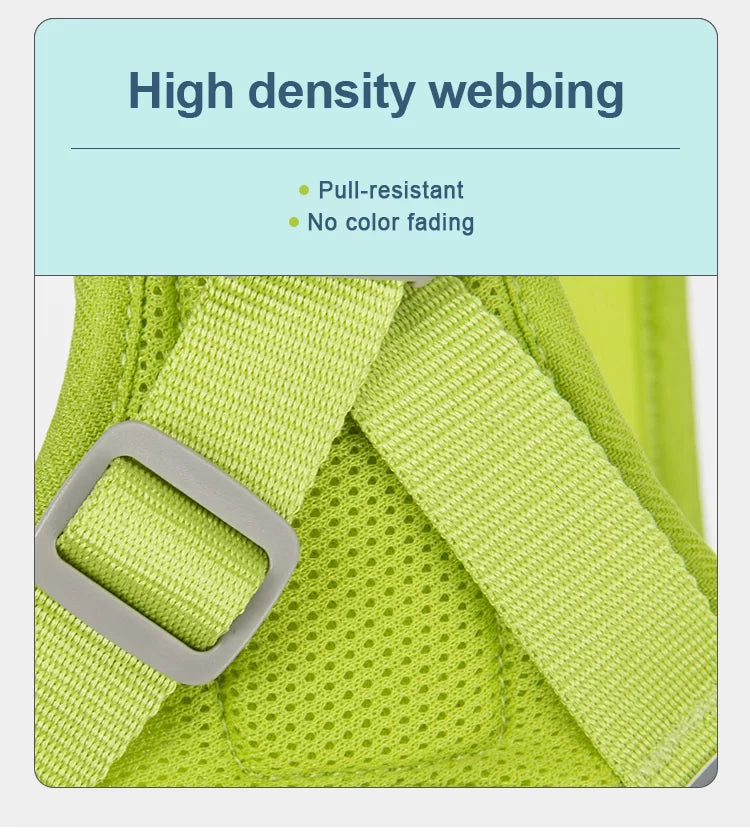 TrueLove Mesh Dog Harness - Soft Breathable No-Pull Harness for Small Dogs - Red (TLH3013)