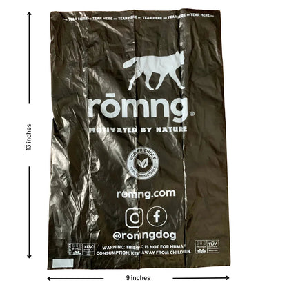 compostable plant-based dog poop bags