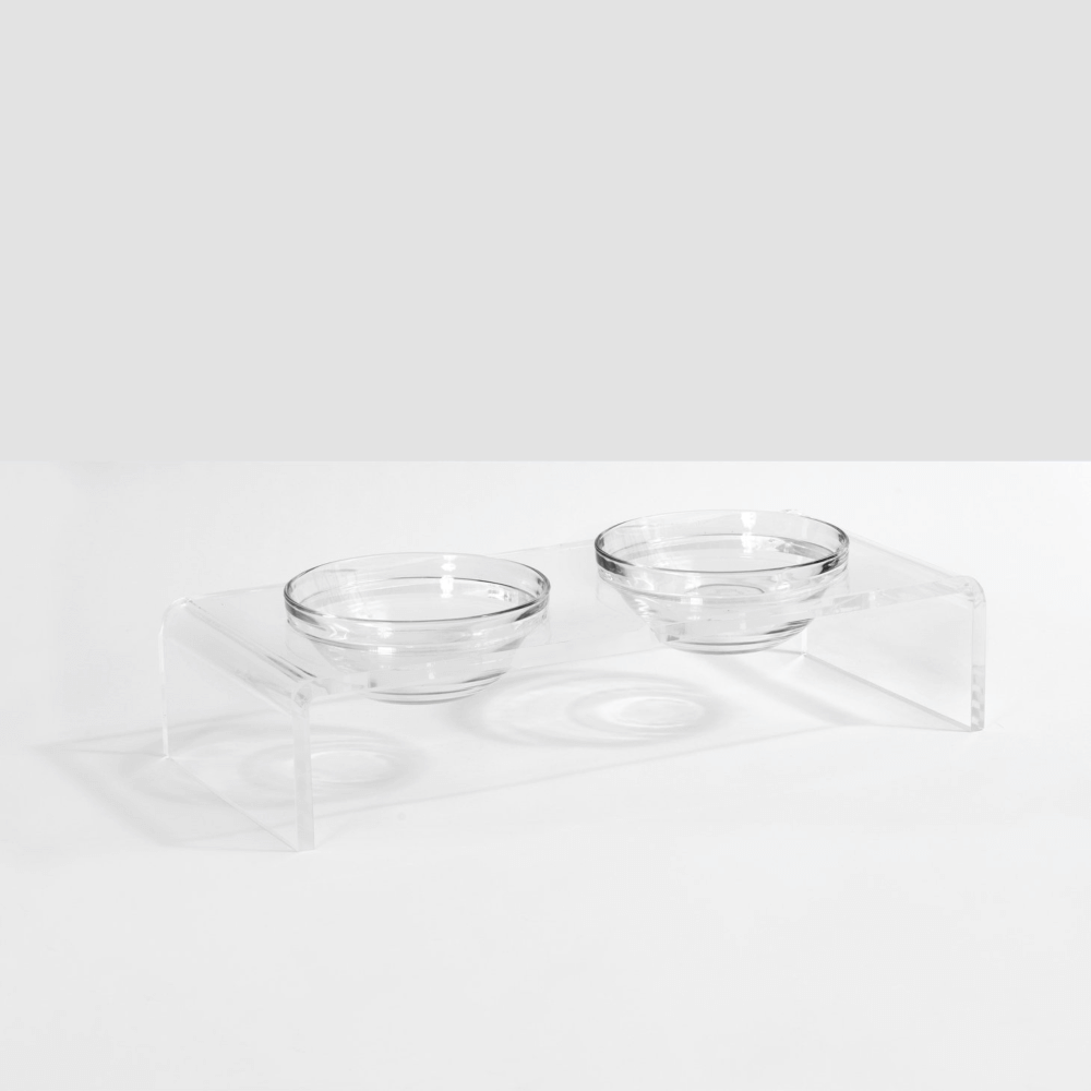 Small Glass Bowl Feeder