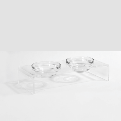Small Glass Bowl Feeder