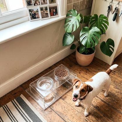 Small Glass Bowl Feeder