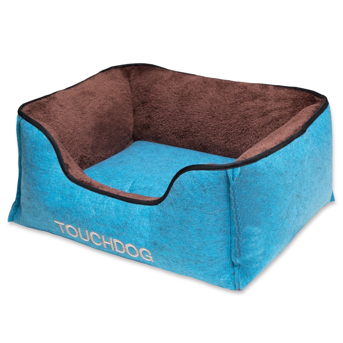 Touchdog 'Felter Shelter' Luxury Premium Designer Dog Bed