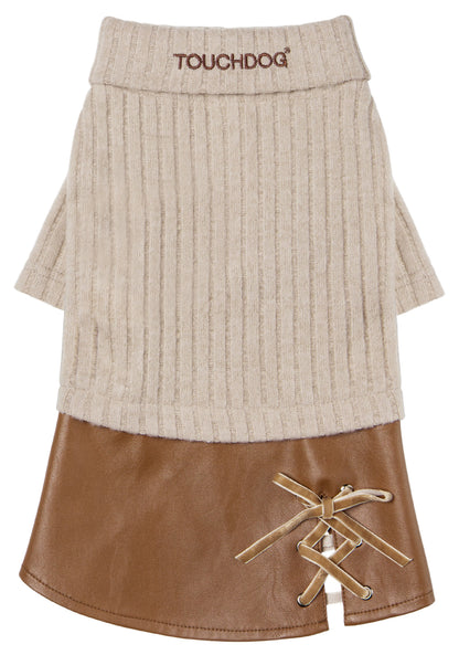 Touchdog ® 'Modress' Fashion Designer Dog Sweater and Dress